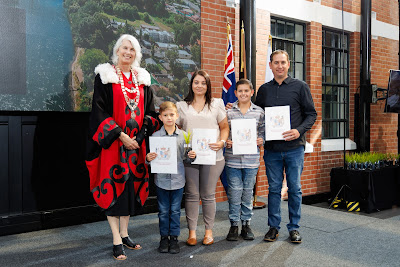 Photo from the HCC NZ Citizenship Ceremony (Morning) held in The Atrium, Wintec/Te Pukenga, Hamilton, Waikato, New Zealand at 10:00am on Monday, 12 February, 2024. Photo: Mike Walen / KeyImagery Photography. Copyright: © Hamilton City Council.