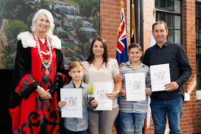 Photo from the HCC NZ Citizenship Ceremony (Morning) held in The Atrium, Wintec/Te Pukenga, Hamilton, Waikato, New Zealand at 10:00am on Monday, 12 February, 2024. Photo: Mike Walen / KeyImagery Photography. Copyright: © Hamilton City Council.