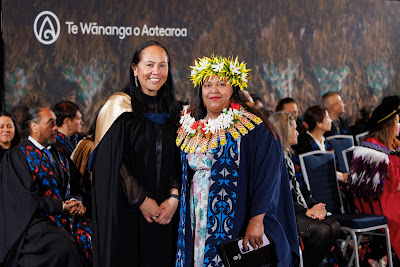 Photo from the TWoA Tāmaki Makaurau 2023 November Graduations (Ceremony 1 @ 1pm), held at the Due Drop Events Centre, Manukau, Auckland, New Zealand on Tuesday, 28 November, 2023. Photo: Mike Walen / KeyImagery Photography. Copyright: © Te Wānanga o Aotearoa.