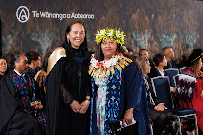 Photo from the TWoA Tāmaki Makaurau 2023 November Graduations (Ceremony 1 @ 1pm), held at the Due Drop Events Centre, Manukau, Auckland, New Zealand on Tuesday, 28 November, 2023. Photo: Mike Walen / KeyImagery Photography. Copyright: © Te Wānanga o Aotearoa.