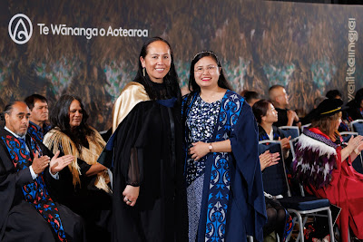 Photo from the TWoA Tāmaki Makaurau 2023 November Graduations (Ceremony 1 @ 1pm), held at the Due Drop Events Centre, Manukau, Auckland, New Zealand on Tuesday, 28 November, 2023. Photo: Mike Walen / KeyImagery Photography. Copyright: © Te Wānanga o Aotearoa.