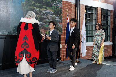 Photo from the HCC NZ Citizenship Ceremony 1 (Morning) held at The Atrium, Wintec/Te Pukenga, Hamilton, Waikato, New Zealand at 10:00am on Monday, 15 April, 2024. Photo: Mike Walen / KeyImagery Photography. Copyright: © Hamilton City Council.