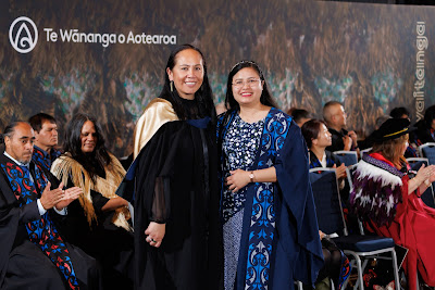 Photo from the TWoA Tāmaki Makaurau 2023 November Graduations (Ceremony 1 @ 1pm), held at the Due Drop Events Centre, Manukau, Auckland, New Zealand on Tuesday, 28 November, 2023. Photo: Mike Walen / KeyImagery Photography. Copyright: © Te Wānanga o Aotearoa.