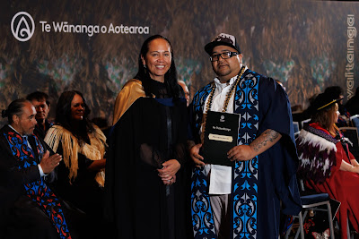 Photo from the TWoA Tāmaki Makaurau 2023 November Graduations (Ceremony 1 @ 1pm), held at the Due Drop Events Centre, Manukau, Auckland, New Zealand on Tuesday, 28 November, 2023. Photo: Mike Walen / KeyImagery Photography. Copyright: © Te Wānanga o Aotearoa.