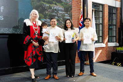 Photo from the HCC NZ Citizenship Ceremony (Morning) held in The Atrium, Wintec/Te Pukenga, Hamilton, Waikato, New Zealand at 10:00am on Monday, 12 February, 2024. Photo: Mike Walen / KeyImagery Photography. Copyright: © Hamilton City Council.