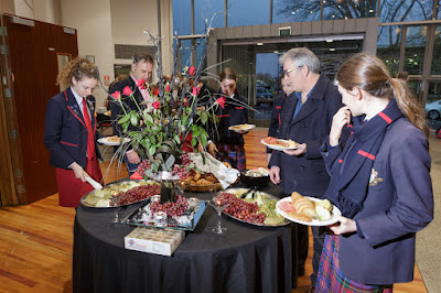Photo from the Father/Daughter Breakfast held in the School Hall at Waikato Diocesan, Hamilton, New Zealand, on Friday 29th July 2016.  Photo: Mike Walen / KeyImagery Photography