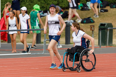 Photo from the Waikato Diocesan Athletics Day 2021 held at Porritt Stadium, Hamilton, New Zealand, on Thursday 25 February 2021.  Photo: Mike Walen / KeyImagery Photography. Copyright: © Waikato Diocesan School for Girls.