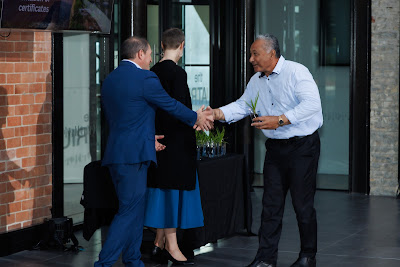 Photo from the HCC NZ Citizenship Ceremony 1 (Morning) held at The Atrium, Wintec/Te Pukenga, Hamilton, Waikato, New Zealand at 10:00am on Monday, 15 April, 2024. Photo: Mike Walen / KeyImagery Photography. Copyright: © Hamilton City Council.