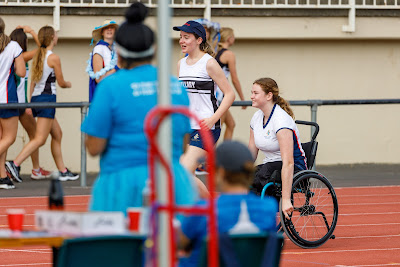 Photo from the Waikato Diocesan Athletics Day 2021 held at Porritt Stadium, Hamilton, New Zealand, on Thursday 25 February 2021.  Photo: Mike Walen / KeyImagery Photography. Copyright: © Waikato Diocesan School for Girls.