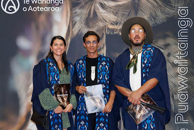 Photo from the TWoA Te Tai Tokerau (Kaitaia) 2025 Graduation held at Te Kura Kaupapa Maori o Pukemiro in Kaitaia, Northland, New Zealand on Monday, 14 April, 2025. Photo by Mike Walen / KeyImagery Photography. Copyright: © 2025 Te Wānanga o Aotearoa.