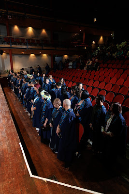 Photo from the TWoA Tāmaki Makaurau 2023 Graduations (Ceremony 3 @ 8pm), held at the Due Drop Events Centre, Manukau, Auckland, New Zealand on Wednesday, 7 June, 2023. Photo: Mike Walen / KeyImagery Photography. Copyright: © Te Wānanga o Aotearoa.
