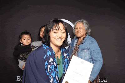 Photo from the TWoA Tāmaki Makaurau 2023 Graduations (Ceremony 5 @ 3pm), held at the Due Drop Events Centre, Manukau, Auckland, New Zealand on Thursday, 8 June, 2023. Photo: InstaBooth by KeyImagery Photography. Copyright: © Te Wānanga o Aotearoa.