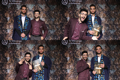 Booth photo from the TWoA Tainui 2021 Graduations (Thursday Morning - Ceremony 1), held at Elim Church, Te Rapa, Hamilton, New Zealand. Taken: Thursday 22 April 2021. Photo: InstaBooth / KeyImagery Photography. Copyright: © Te Wānanga o Aotearoa.