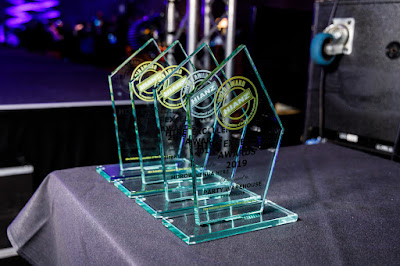 Photo from the Gala Dinner on Day 2 of the HIANZ Conference & Trade Show 2019 held at the Claudelands Events Centre, Hamilton, New Zealand. Taken: Thursday, 4 July 2019. Photography: Mike Walen / KeyImagery Photography. Copyright: © HIANZ.