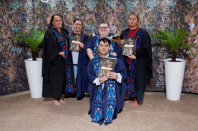 Photo from the TWoA Waiariki 2019 Graduations (Kawerau), held at Rautahi Marae, Kawerau, New Zealand. Taken: Friday 10 May 2019. Photo: Alick Saunders / KeyImagery Photography. Copyright: © Te Wananga o Aotearoa.