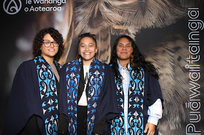 Photo from the TWoA Waiariki 2025 Graduation (Kawerau), held at the Rautahi Marae in Kawerau, Bay of Plenty, New Zealand on Friday, 16 May, 2025. Photo: InstaBooth by KeyImagery Photography. Copyright: © 2025 Te Wānanga o Aotearoa.