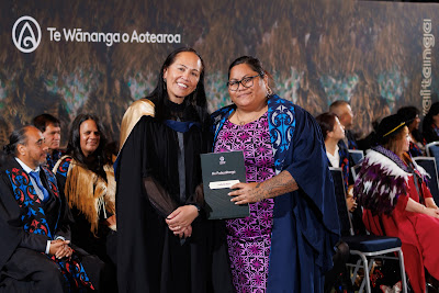 Photo from the TWoA Tāmaki Makaurau 2023 November Graduations (Ceremony 1 @ 1pm), held at the Due Drop Events Centre, Manukau, Auckland, New Zealand on Tuesday, 28 November, 2023. Photo: Mike Walen / KeyImagery Photography. Copyright: © Te Wānanga o Aotearoa.