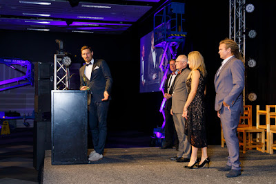 Photo from the Gala Dinner on Day 2 of the HIANZ Conference & Trade Show 2019 held at the Claudelands Events Centre, Hamilton, New Zealand. Taken: Thursday, 4 July 2019. Photography: Mike Walen / KeyImagery Photography. Copyright: © HIANZ.