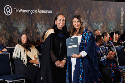 Photo from the TWoA Tāmaki Makaurau 2023 November Graduations (Ceremony 1 @ 1pm), held at the Due Drop Events Centre, Manukau, Auckland, New Zealand on Tuesday, 28 November, 2023. Photo: Mike Walen / KeyImagery Photography. Copyright: © Te Wānanga o Aotearoa.