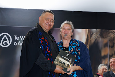 Photo from the TWoA Te Tai Tokerau (Kaitaia) 2025 Graduation held at Te Kura Kaupapa Maori o Pukemiro in Kaitaia, Northland, New Zealand on Monday, 14 April, 2025. Photo by Mike Walen / KeyImagery Photography. Copyright: © 2025 Te Wānanga o Aotearoa.