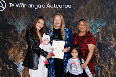 Photo from the TWoA Tāmaki Makaurau 2023 Graduations (Ceremony 5 @ 3pm), held at the Due Drop Events Centre, Manukau, Auckland, New Zealand on Thursday, 8 June, 2023. Photo: Mike Walen / KeyImagery Photography. Copyright: © Te Wānanga o Aotearoa.