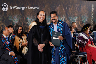 Photo from the TWoA Tāmaki Makaurau 2023 November Graduations (Ceremony 1 @ 1pm), held at the Due Drop Events Centre, Manukau, Auckland, New Zealand on Tuesday, 28 November, 2023. Photo: Mike Walen / KeyImagery Photography. Copyright: © Te Wānanga o Aotearoa.