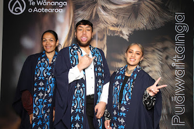 Booth photo from the TWoA Waiariki 2024 Graduations (Whakatāne), held at the Baptist Church, Whakatāne, Bay of Plenty, New Zealand on Wednesday, 15 May, 2024. Photo: InstaBooth by KeyImagery Photography. Copyright: © Te Wānanga o Aotearoa.