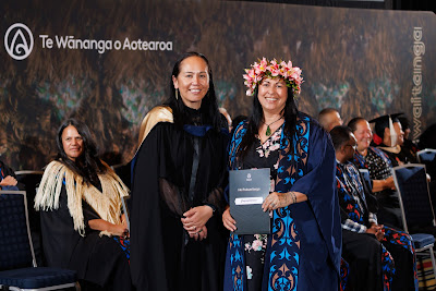 Photo from the TWoA Tāmaki Makaurau 2023 November Graduations (Ceremony 1 @ 1pm), held at the Due Drop Events Centre, Manukau, Auckland, New Zealand on Tuesday, 28 November, 2023. Photo: Mike Walen / KeyImagery Photography. Copyright: © Te Wānanga o Aotearoa.