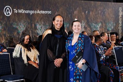 Photo from the TWoA Tāmaki Makaurau 2023 November Graduations (Ceremony 1 @ 1pm), held at the Due Drop Events Centre, Manukau, Auckland, New Zealand on Tuesday, 28 November, 2023. Photo: Mike Walen / KeyImagery Photography. Copyright: © Te Wānanga o Aotearoa.