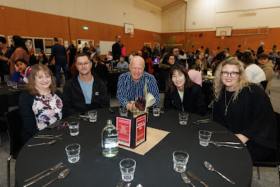 Photo from the Waikato Diocesan Whānau Dinner 2022 held in the school gym at Waikato Diocesan, Hamilton, New Zealand. Taken: Friday, 9 September 2022. Photography: Mike Walen / KeyImagery Photography. Copyright: © Waikato Diocesan School for Girls.