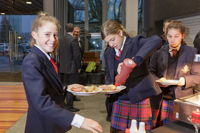 Photo from the Father/Daughter Breakfast held in the School Hall at Waikato Diocesan, Hamilton, New Zealand, on Friday 29th July 2016.  Photo: Mike Walen / KeyImagery Photography
