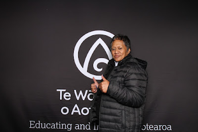 Photo from the TWoA Tāmaki Makaurau 2023 Graduations (Ceremony 6 @ 8pm), held at the Due Drop Events Centre, Manukau, Auckland, New Zealand on Thursday, 8 June, 2023. Photo: InstaBooth by KeyImagery Photography. Copyright: © Te Wānanga o Aotearoa.