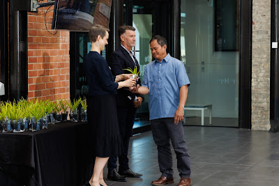 Photo from the HCC NZ Citizenship Ceremony (Morning) held in The Atrium, Wintec/Te Pukenga, Hamilton, Waikato, New Zealand at 10:00am on Monday, 12 February, 2024. Photo: Mike Walen / KeyImagery Photography. Copyright: © Hamilton City Council.