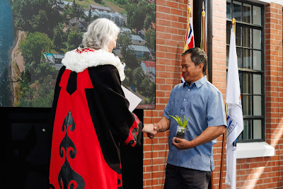 Photo from the HCC NZ Citizenship Ceremony (Morning) held in The Atrium, Wintec/Te Pukenga, Hamilton, Waikato, New Zealand at 10:00am on Monday, 12 February, 2024. Photo: Mike Walen / KeyImagery Photography. Copyright: © Hamilton City Council.