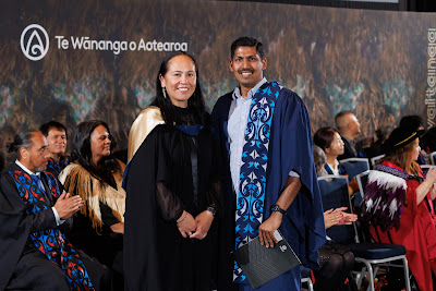 Photo from the TWoA Tāmaki Makaurau 2023 November Graduations (Ceremony 1 @ 1pm), held at the Due Drop Events Centre, Manukau, Auckland, New Zealand on Tuesday, 28 November, 2023. Photo: Mike Walen / KeyImagery Photography. Copyright: © Te Wānanga o Aotearoa.