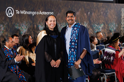 Photo from the TWoA Tāmaki Makaurau 2023 November Graduations (Ceremony 1 @ 1pm), held at the Due Drop Events Centre, Manukau, Auckland, New Zealand on Tuesday, 28 November, 2023. Photo: Mike Walen / KeyImagery Photography. Copyright: © Te Wānanga o Aotearoa.