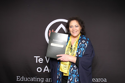 Photo from the TWoA Tāmaki Makaurau 2023 Graduations (Ceremony 5 @ 3pm), held at the Due Drop Events Centre, Manukau, Auckland, New Zealand on Thursday, 8 June, 2023. Photo: InstaBooth by KeyImagery Photography. Copyright: © Te Wānanga o Aotearoa.