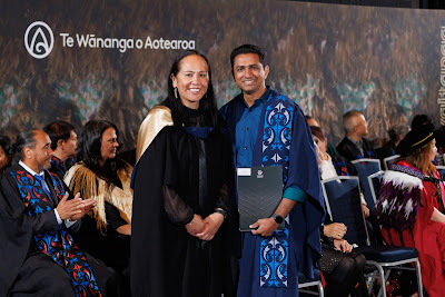 Photo from the TWoA Tāmaki Makaurau 2023 November Graduations (Ceremony 1 @ 1pm), held at the Due Drop Events Centre, Manukau, Auckland, New Zealand on Tuesday, 28 November, 2023. Photo: Mike Walen / KeyImagery Photography. Copyright: © Te Wānanga o Aotearoa.