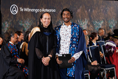 Photo from the TWoA Tāmaki Makaurau 2023 November Graduations (Ceremony 1 @ 1pm), held at the Due Drop Events Centre, Manukau, Auckland, New Zealand on Tuesday, 28 November, 2023. Photo: Mike Walen / KeyImagery Photography. Copyright: © Te Wānanga o Aotearoa.