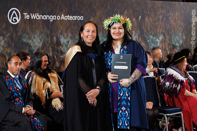 Photo from the TWoA Tāmaki Makaurau 2023 November Graduations (Ceremony 1 @ 1pm), held at the Due Drop Events Centre, Manukau, Auckland, New Zealand on Tuesday, 28 November, 2023. Photo: Mike Walen / KeyImagery Photography. Copyright: © Te Wānanga o Aotearoa.