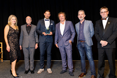 Photo from the Gala Dinner on Day 2 of the HIANZ Conference & Trade Show 2019 held at the Claudelands Events Centre, Hamilton, New Zealand. Taken: Thursday, 4 July 2019. Photography: Mike Walen / KeyImagery Photography. Copyright: © HIANZ.