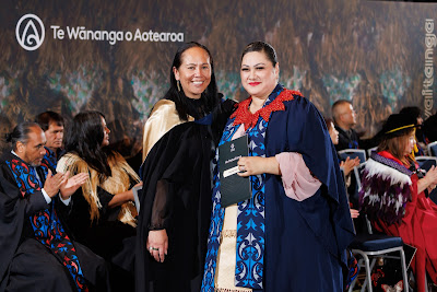 Photo from the TWoA Tāmaki Makaurau 2023 November Graduations (Ceremony 1 @ 1pm), held at the Due Drop Events Centre, Manukau, Auckland, New Zealand on Tuesday, 28 November, 2023. Photo: Mike Walen / KeyImagery Photography. Copyright: © Te Wānanga o Aotearoa.