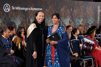 Photo from the TWoA Tāmaki Makaurau 2023 November Graduations (Ceremony 1 @ 1pm), held at the Due Drop Events Centre, Manukau, Auckland, New Zealand on Tuesday, 28 November, 2023. Photo: Mike Walen / KeyImagery Photography. Copyright: © Te Wānanga o Aotearoa.