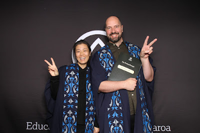 Photo from the TWoA Tāmaki Makaurau 2023 Graduations (Ceremony 5 @ 3pm), held at the Due Drop Events Centre, Manukau, Auckland, New Zealand on Thursday, 8 June, 2023. Photo: InstaBooth by KeyImagery Photography. Copyright: © Te Wānanga o Aotearoa.