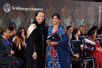 Photo from the TWoA Tāmaki Makaurau 2023 November Graduations (Ceremony 1 @ 1pm), held at the Due Drop Events Centre, Manukau, Auckland, New Zealand on Tuesday, 28 November, 2023. Photo: Mike Walen / KeyImagery Photography. Copyright: © Te Wānanga o Aotearoa.