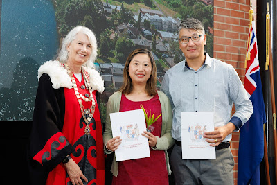 Photo from the HCC NZ Citizenship Ceremony (Morning) held in The Atrium, Wintec/Te Pukenga, Hamilton, Waikato, New Zealand at 10:00am on Monday, 12 February, 2024. Photo: Mike Walen / KeyImagery Photography. Copyright: © Hamilton City Council.
