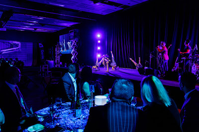 Photo from the Gala Dinner on Day 2 of the HIANZ Conference & Trade Show 2019 held at the Claudelands Events Centre, Hamilton, New Zealand. Taken: Thursday, 4 July 2019. Photography: Mike Walen / KeyImagery Photography. Copyright: © HIANZ.