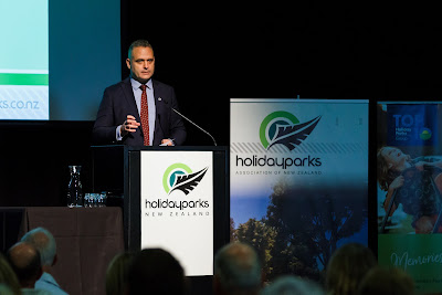 Photo from the 2018 Holiday Parks Association of New Zealand Conference at Claudelands Event Centre, Hamilton, New Zealand. Taken: Wednesday, 25 July 2018. Photography: Mike Walen / KeyImagery Photography. Copyright: © Holiday Parks Association of New Zealand.