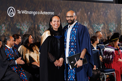 Photo from the TWoA Tāmaki Makaurau 2023 November Graduations (Ceremony 1 @ 1pm), held at the Due Drop Events Centre, Manukau, Auckland, New Zealand on Tuesday, 28 November, 2023. Photo: Mike Walen / KeyImagery Photography. Copyright: © Te Wānanga o Aotearoa.