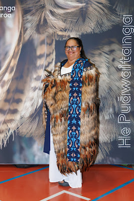 Photo from the TWoA Te Tai Tokerau (Kaitaia) 2025 Graduation held at Te Kura Kaupapa Maori o Pukemiro in Kaitaia, Northland, New Zealand on Monday, 14 April, 2025. Photo by Mike Walen / KeyImagery Photography. Copyright: © 2025 Te Wānanga o Aotearoa.